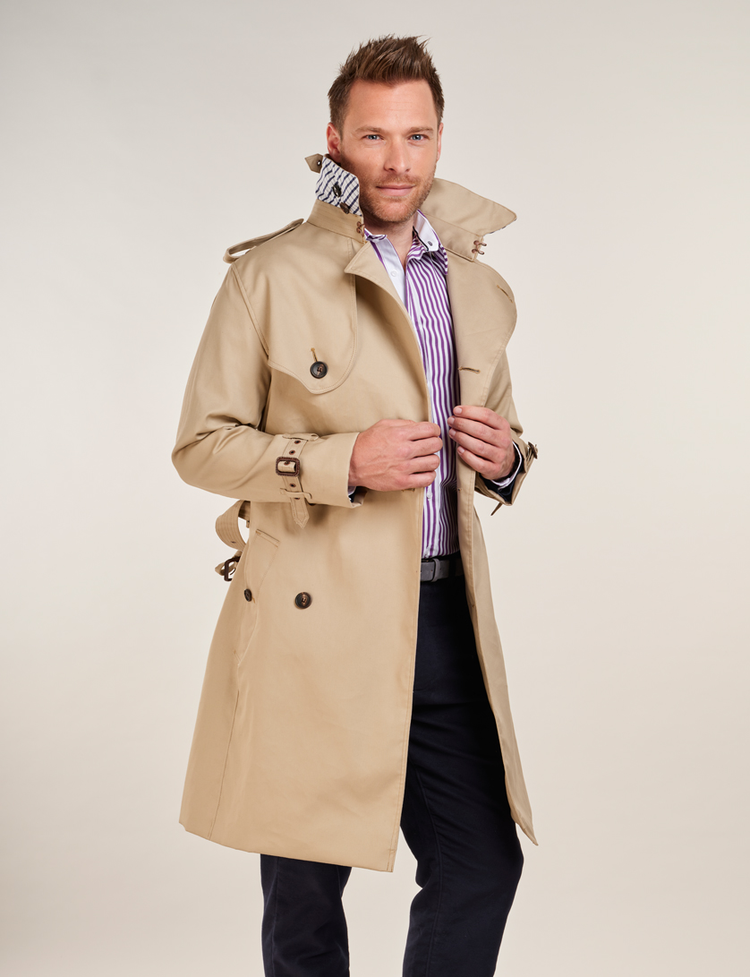 Luxury Mens Trench Coat Collection | Made in England