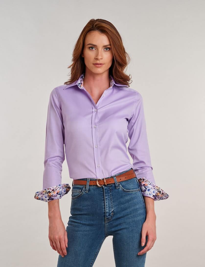 lilac shirt 