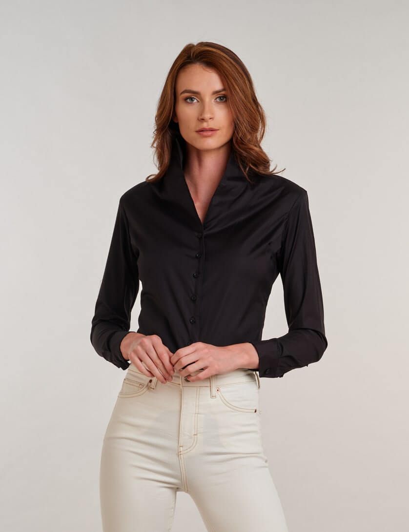 Black Tulip Blouse