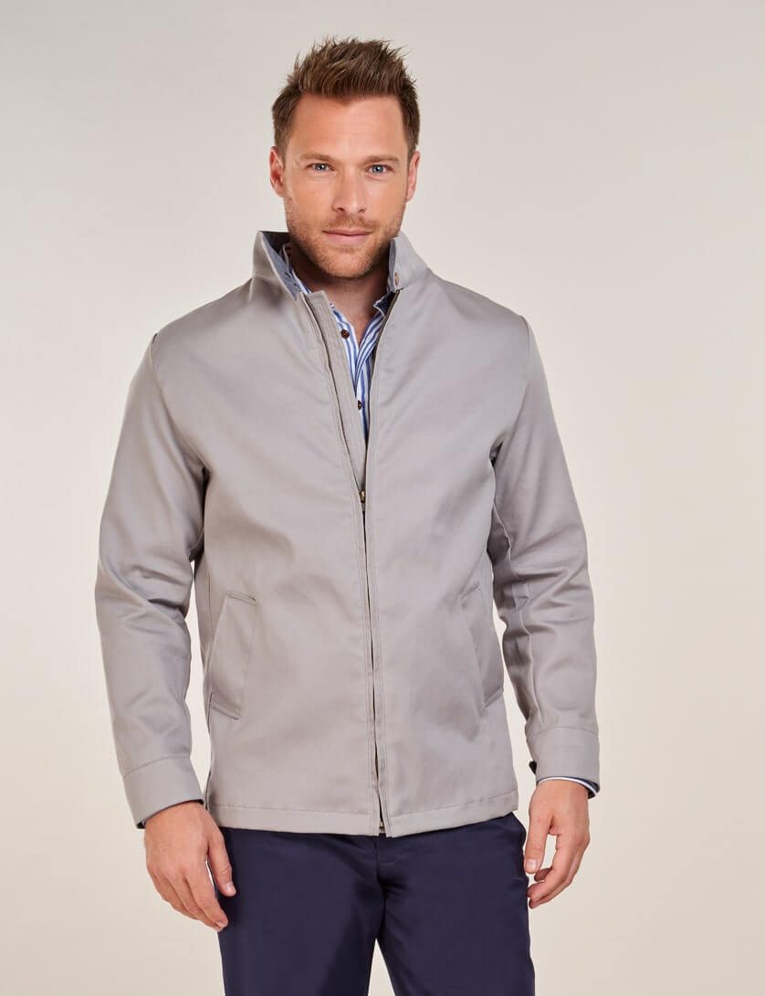 grey harrington jacket 