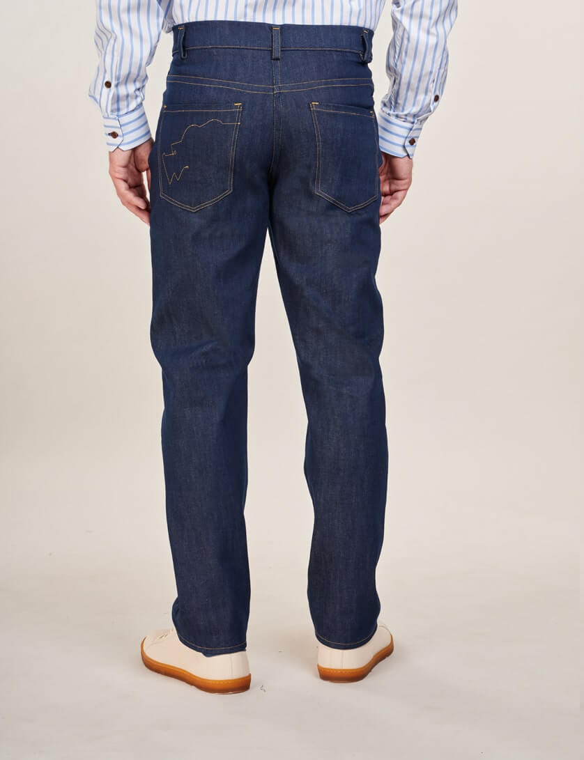 Mens Indigo Jeans | Men Denim Jeans