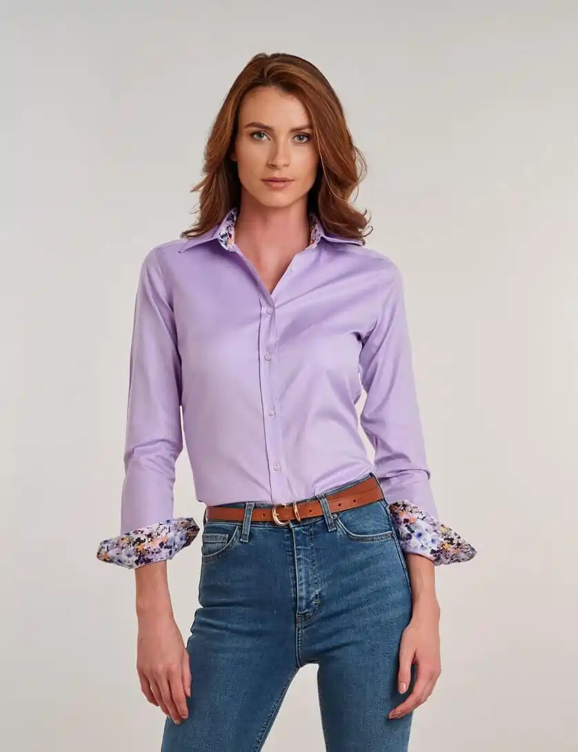 Lilac Blouse 