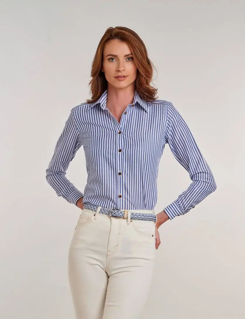 ladies linen blouse