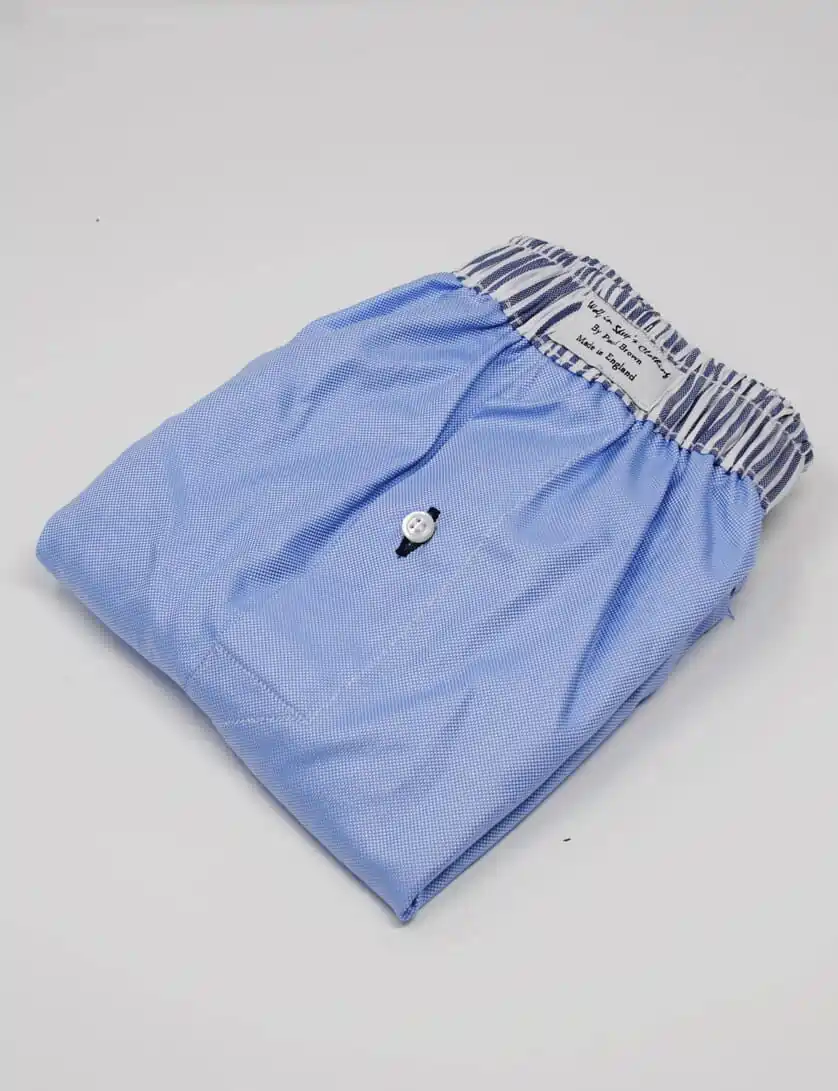 Blue Boxer Shorts 