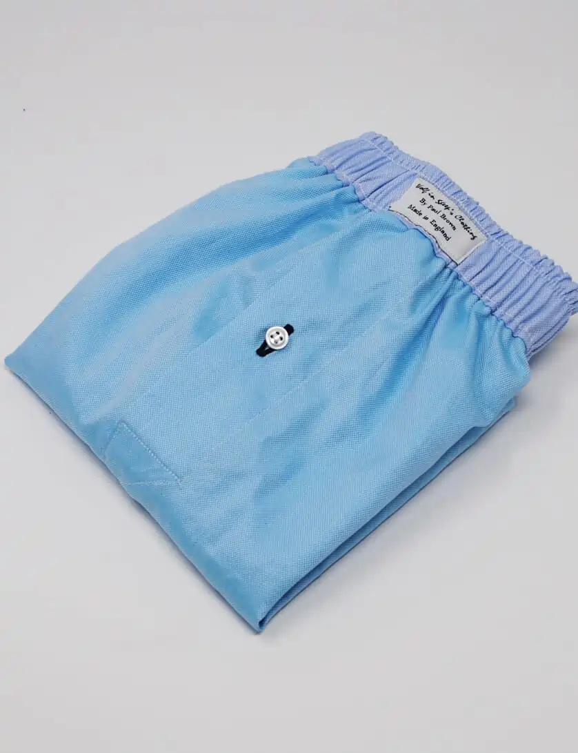 mens turquoise boxers