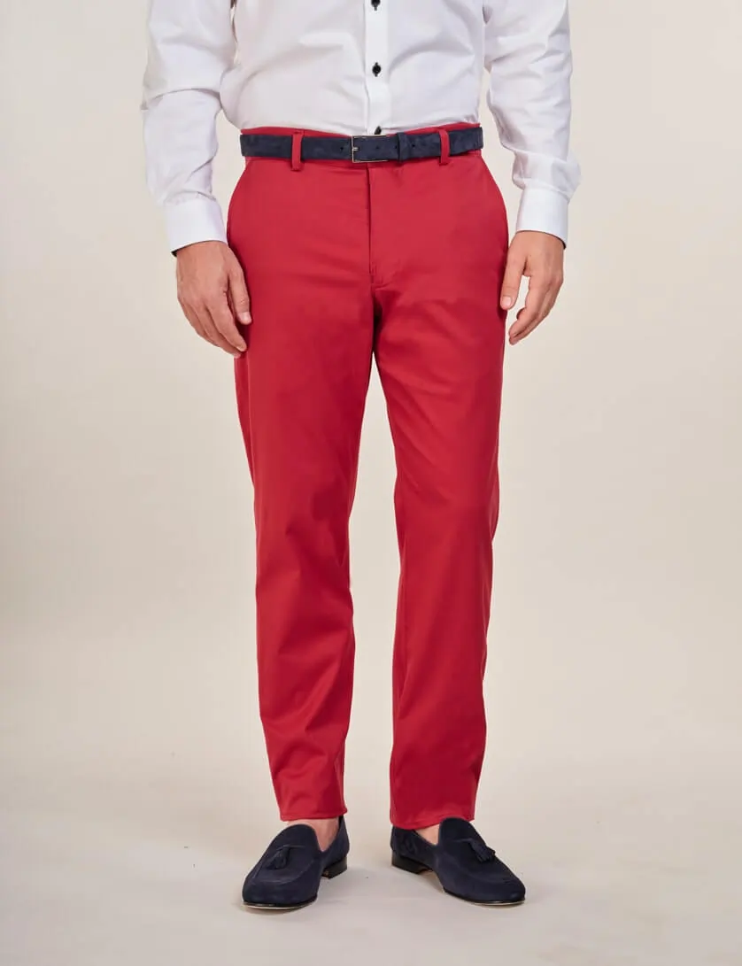 Red Chinos