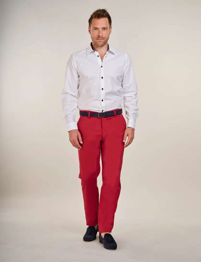 Red Chinos (Medium Leg)