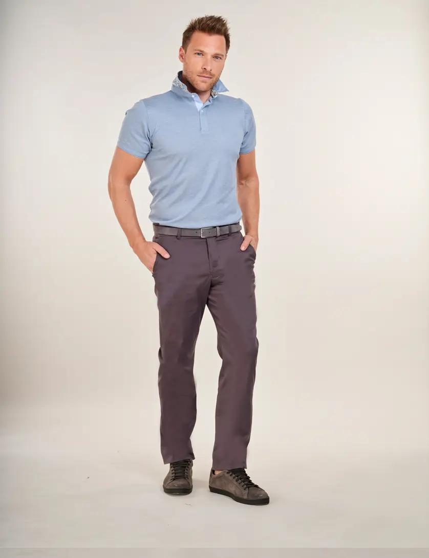 Grey Chinos (Slim Leg)