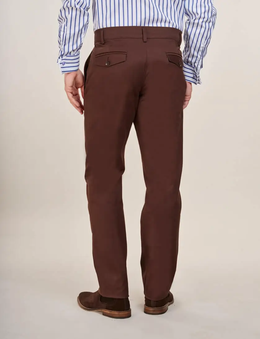 brown chinos