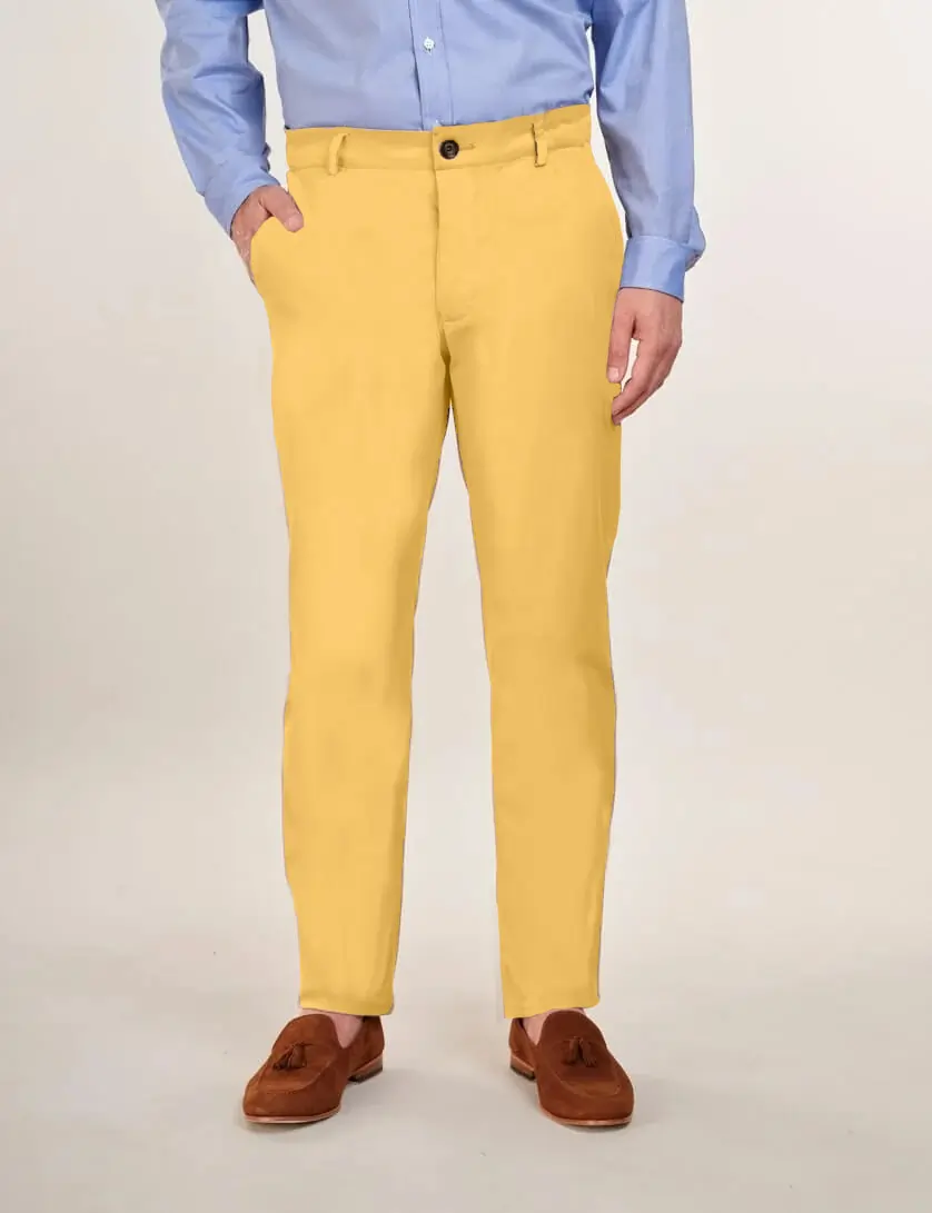 Yellow Chinos (Slim Leg)