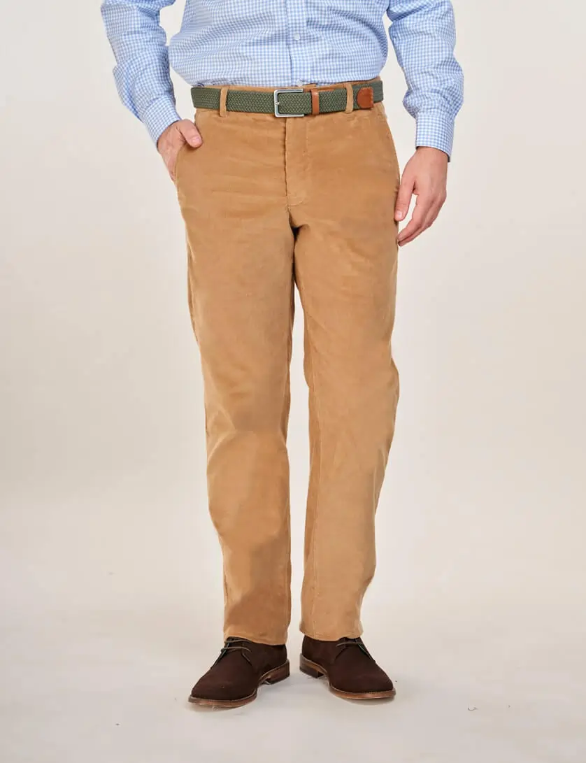 beige corduroy trousers 