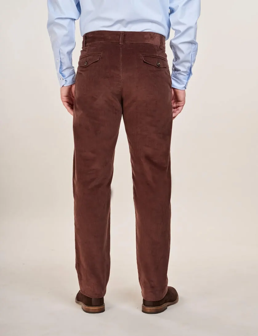 brown corduroy trousers