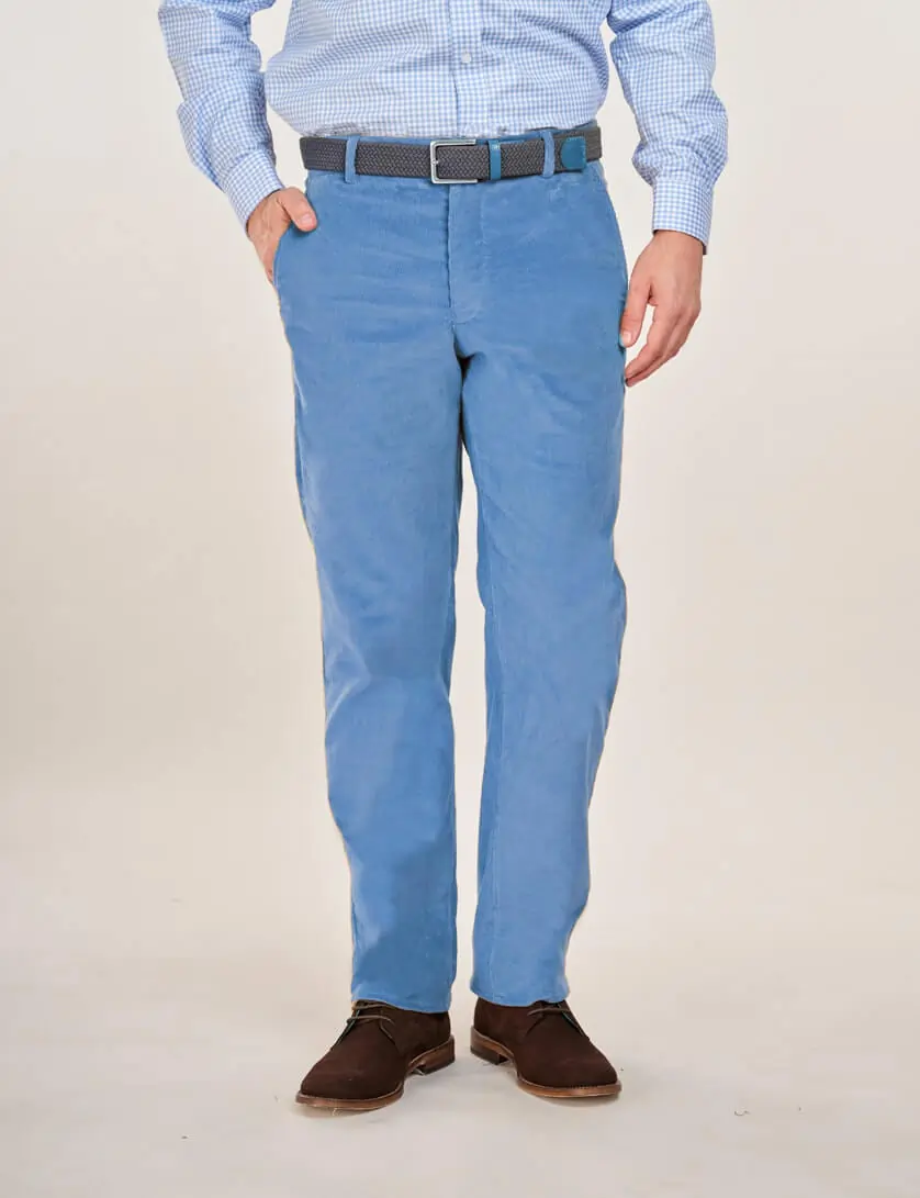 Blue Corduroy Trousers 