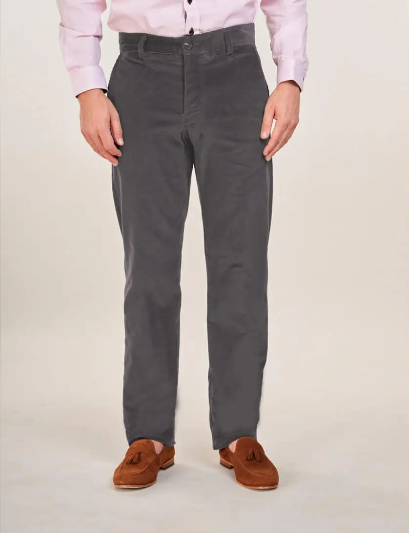 grey cord trousers 