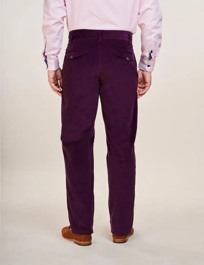 Dark Purple Corduroy Pants Outfits For Men (14 ideas & outfits)