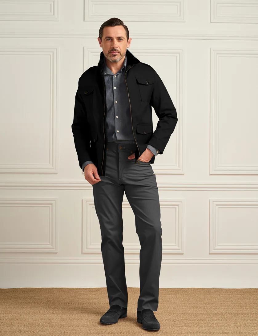 Black Field Jacket