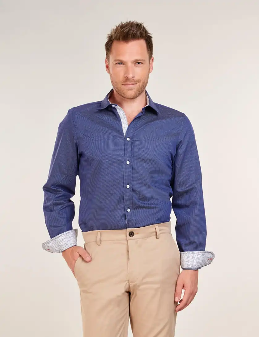 Navy Shirt Outfit | Navy Shirts By Paul Brown