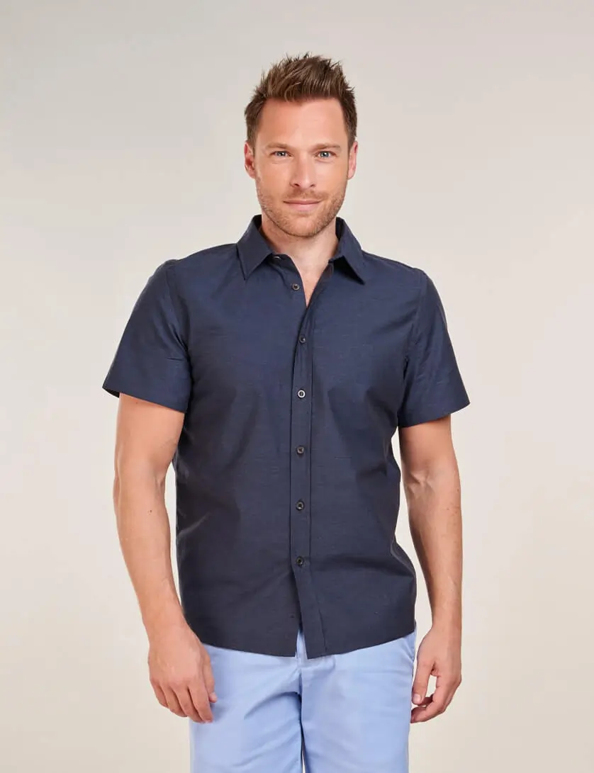 Navy Short Sleeve Shirt