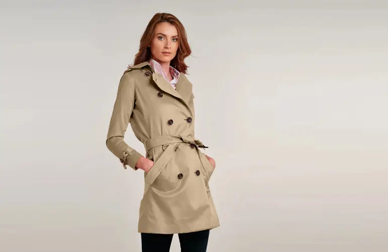 ladies trench coat