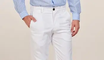 Mens white chinos 