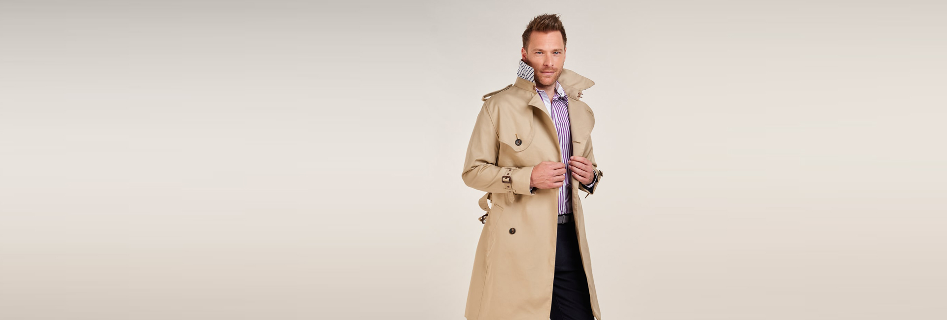 Trench Coats & Long Coats for Men - WISC